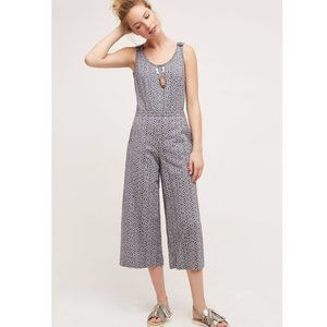 Anthropologie | Elevenses Chambray Jumpsuit